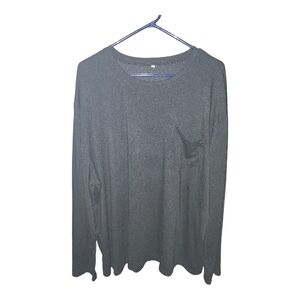 Men's Black Long Sleeve Shirt